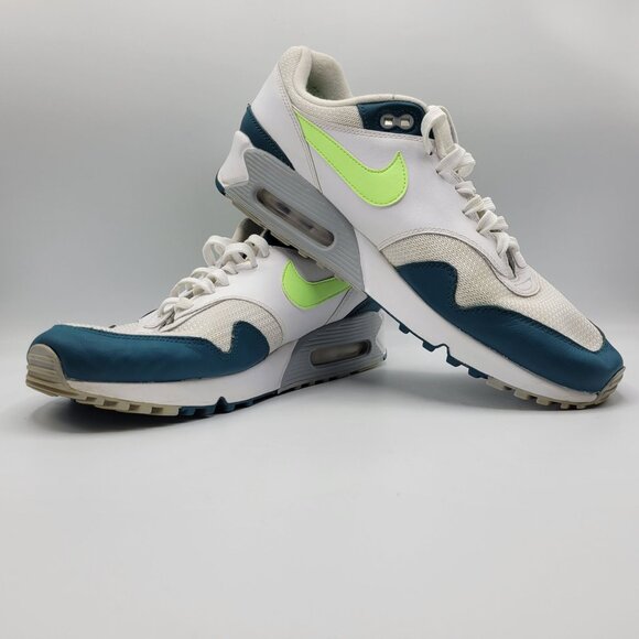 Nike Air Max AJ7695 103 Mens Sneakers White/Lime/Blue US 11 UK 10 EUR 45 - Picture 10 of 16